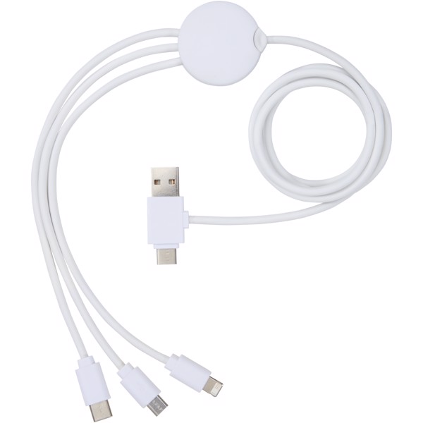 Pure 5-in-1 charging cable with antibacterial additive