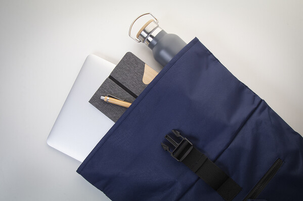 Sac À Dos En Rpet Rollex - Bleu Foncé