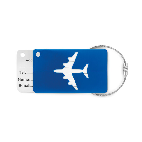 Etichetta bagaglio Fly Tag - Blu Royal