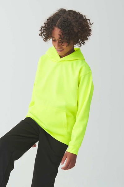Kids Electric Hoodie - Electric Orange / 5/6