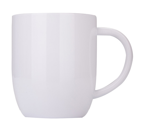 350 ml Day steel mug - White