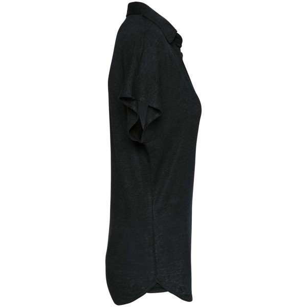 Ladies’ Linen Polo Shirt - XS