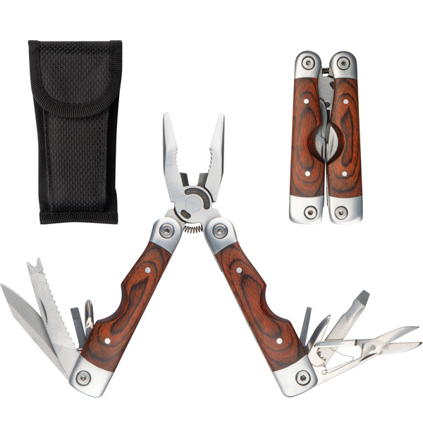 Multifunction tool, stainless steel WENDY - Brown
