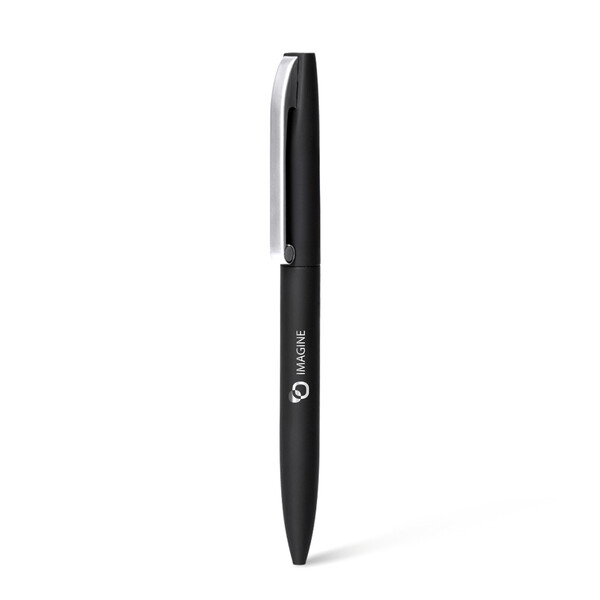 CLAW - BND75 - Stylo à bille torsadé en acier inoxydable recyclé