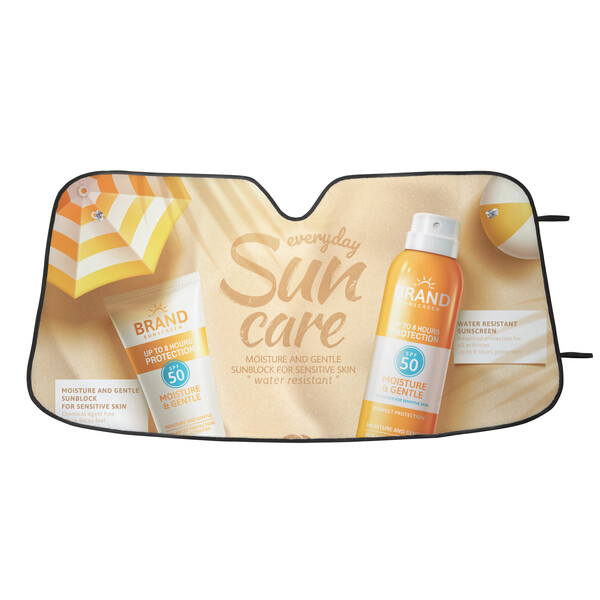 Car sunshade - Full colour