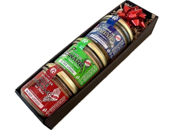 Darčeková sada „Gurmánské trio“, 3x90g teriny GP