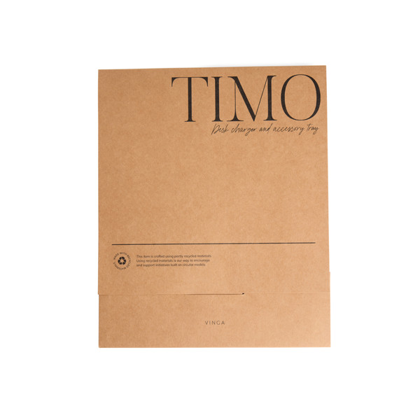 VINGA Timo RCS Desk-Charger und Ablage - Schwarz
