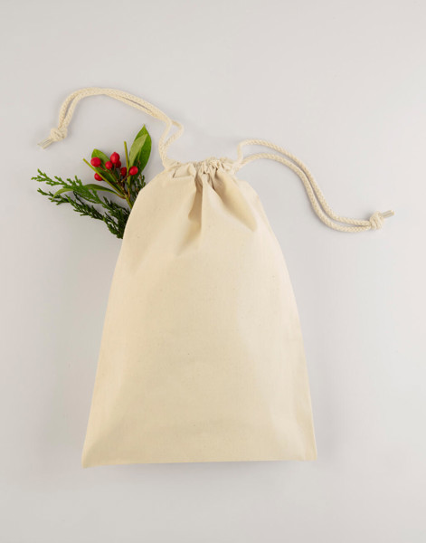 Organic Premium Cotton Stuff Bag - Natural / XS