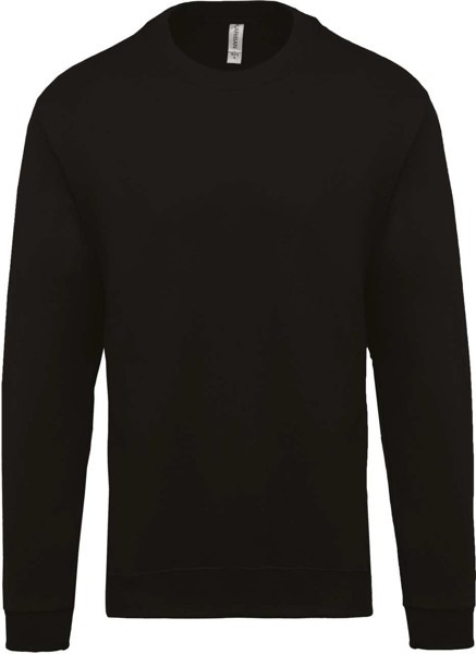 Crew Neck Sweatshirt - Black / S