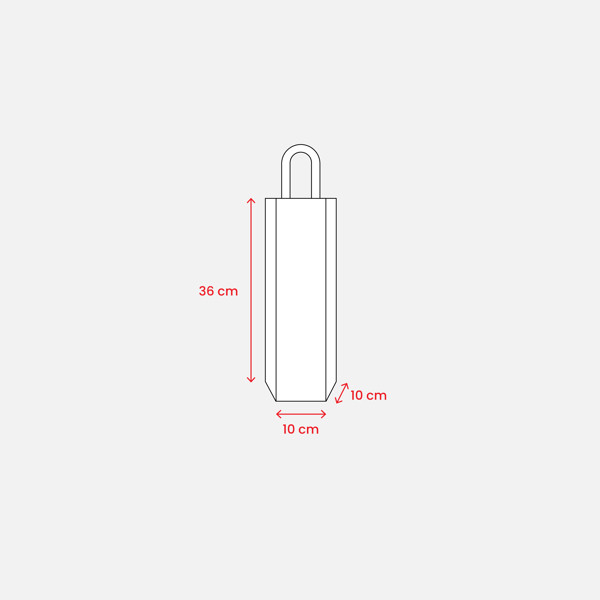 Borsa Portabottiglia In Juta E Cotone Da 280 Gr/M2, Con Manici In Corda