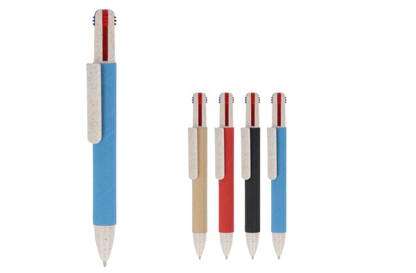 4-color Ball pen paper - Black