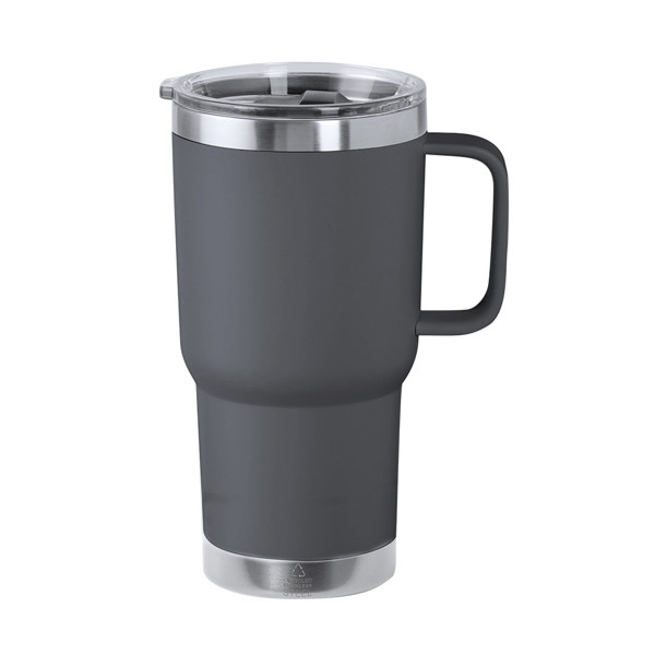 Termo Café para Llevar, Taza Termica de Viaje Acero Inoxidable 360