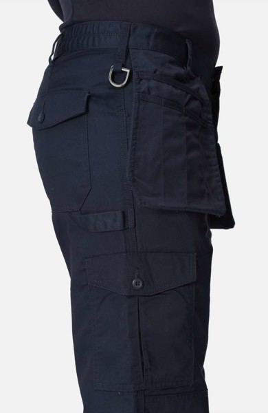Pro Cargo Holster Trousers (Short) - Black / 34