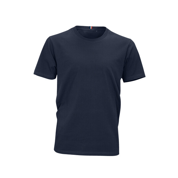 Tee-Shirt homme coton bio 170g LUCIEN - bleu marine / M