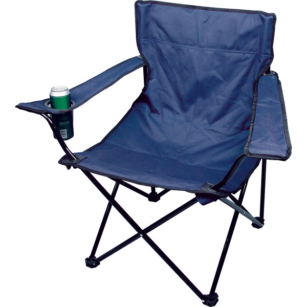 Foldable armchair SUZANNE - Darkblue
