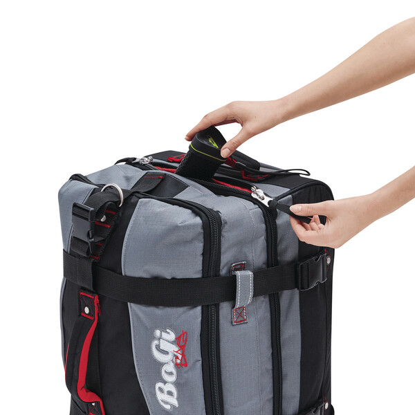 Trolley travel bag BoGi S BOGI S - black / grey