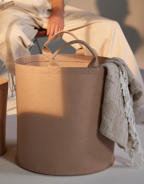 Felt Trug - Soft White / S