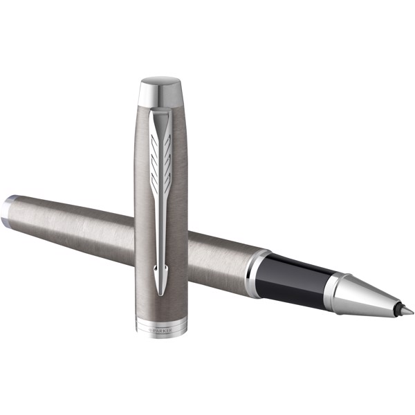 Stylo roller IM Parker (encre noire) - Argent