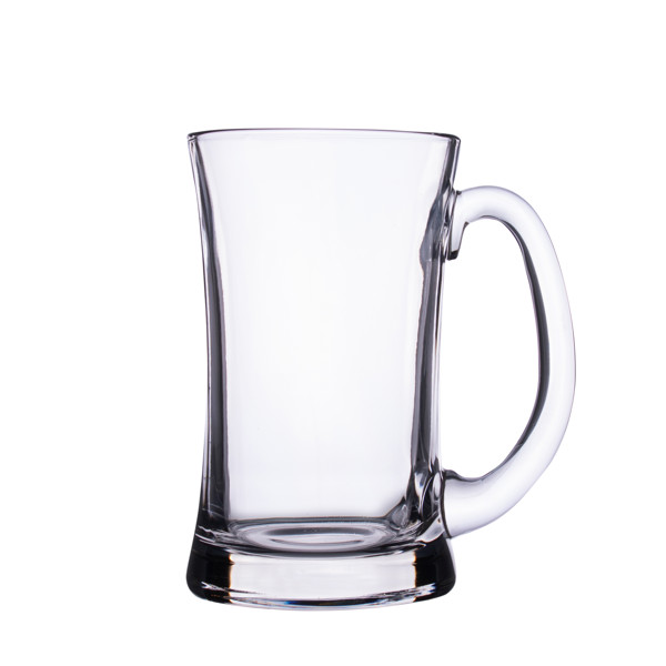 Stekleni vrček za pivo 800 g, premer 94 mm