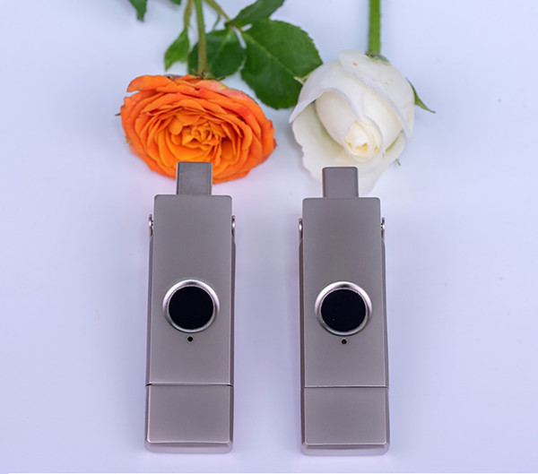 USB Flash Drive Fingerprint OTG27 - SILVER_32GB