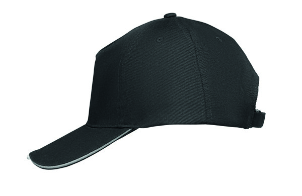 Casquette en coton LED à 5 pans Luzcap