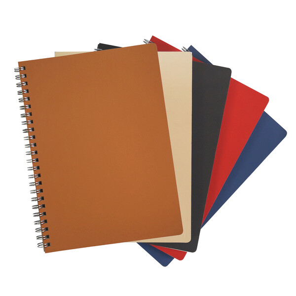 Cahier spirale A5 LIBER - noir