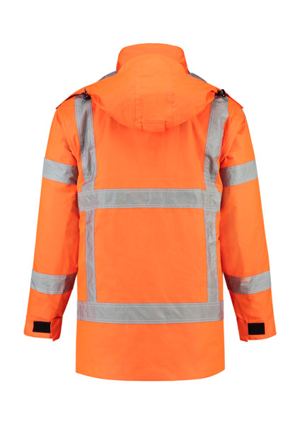 Pracovná bunda unisex Tricorp RWS Parka - Fluorescenčná Oranžová / XL