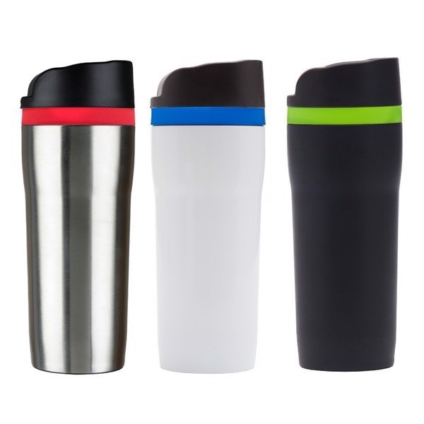 Fancy insulated mug band - Red