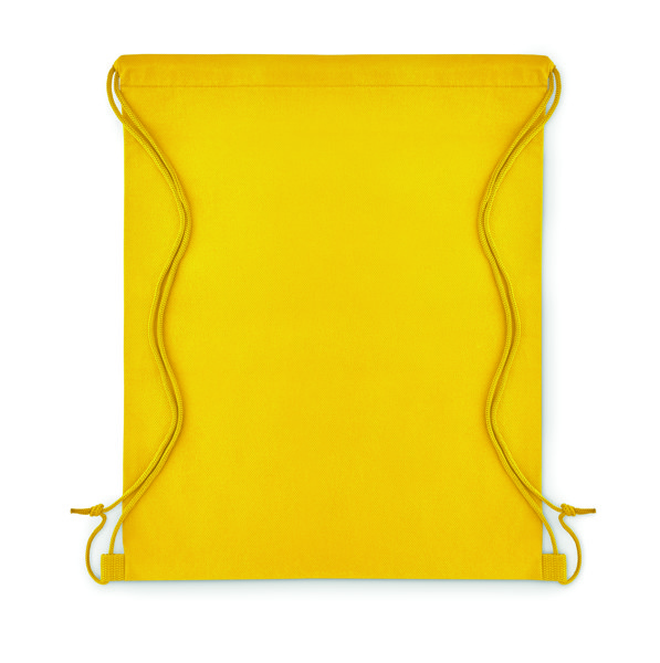 80gr/m² nonwoven drawstring Daffy - Yellow