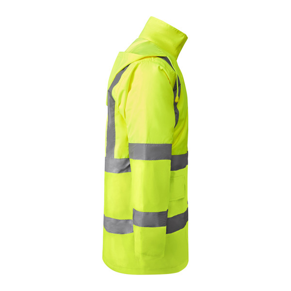 Av Parka Merak - VERDE JARDÍN/AMARILLO FLÚOR / 3XL