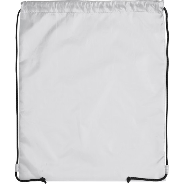Gym bag made of polyester TOM - White