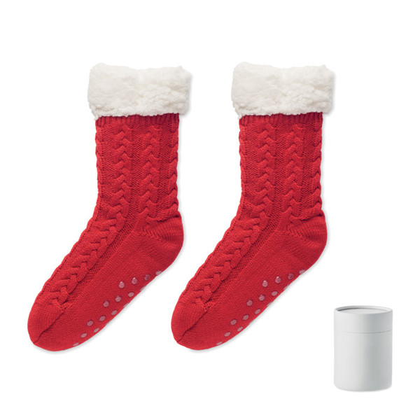 Paire de chaussettes Taille L Canichie L - Rouge