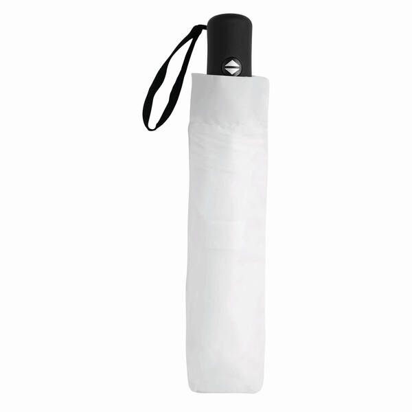 Automatic Open-Close Windproof Pocket Umbrella Plopp - White