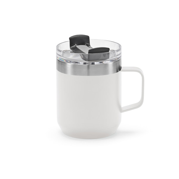 Skodelica Shinano, reciklirano nerjaveče jeklo, 420 ml - Bela
