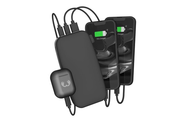 2PB24100 I Fresh 'n Rebel Powerbank 24000 mAh PD USB-C - Dark gun metal
