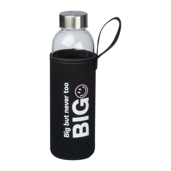 Sklenená fľaša Klagenfurt 500 ml - Čierna