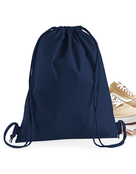 Premium Cotton Gymsac - White / ONE SIZE