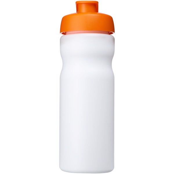 Bouteille de sport Baseline® Plus 650ml - Blanc / Orange