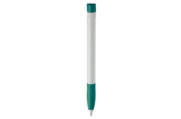 Apollo ball pen hardcolour - White / Turquoise