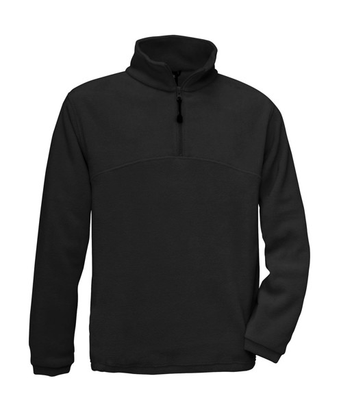 Highlander+ 1 / 4 Zip Fleece Top - Black / XS
