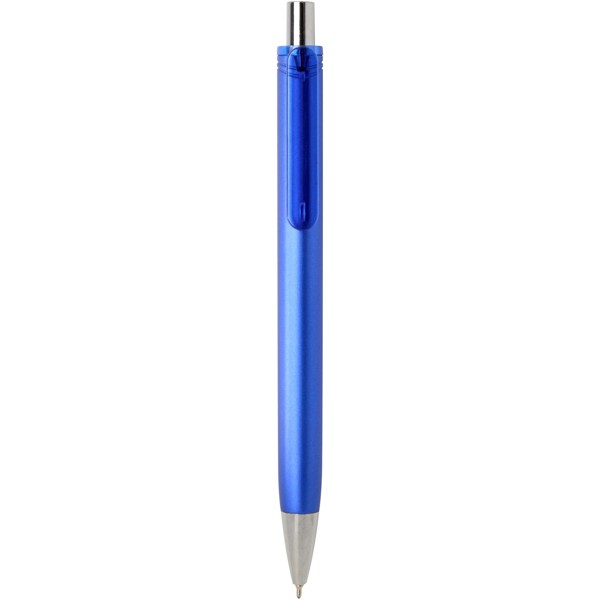 Stylo bille Feld recyclé RCS avec finition métallique (encre noire) - Bleu royal