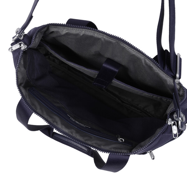 KICHO | Geantă tote orizontală Exp 14" + RFID - Hedgren - Peacot Blue