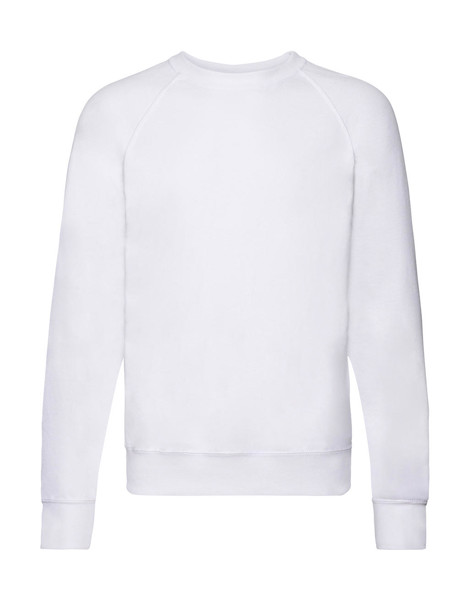 Lightweight Raglan Sweat - White / XL