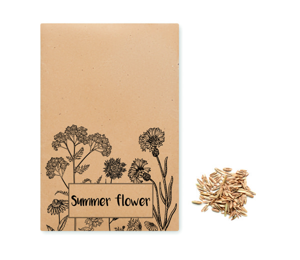 Flowers mix seeds in envelope Seedlope