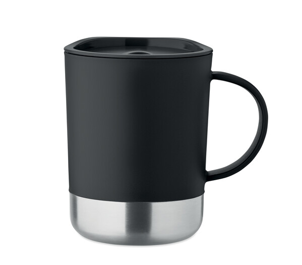 Jednostenný hrnček 300 ml Beaker - Čierna