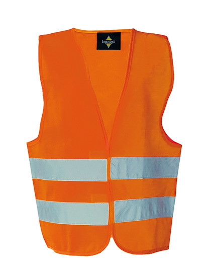 Kids´ Hi-Vis Safety Vest Aarhus - Signal Orange / XXS