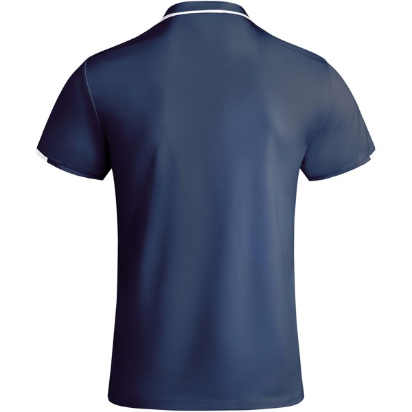 Polo sportiva a maniche corte da bambino Tamil - Blu navy / Bianco / 4