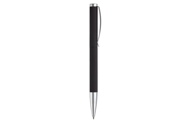 Stylo Modena Métal toucher doux - Noir