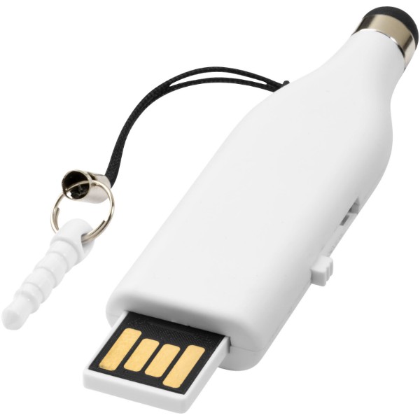 Clé USB stylet - Blanc / 16GB