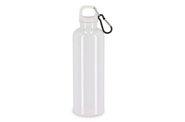 Bouteille d'eau Nina R-PET 750 ml Couleur dure - Blanc
